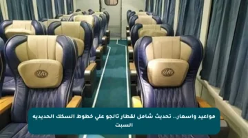 مواعيد وأسعار.. تحديث شامل لقطار تالجو على خطوط السكك الحديدية السبت